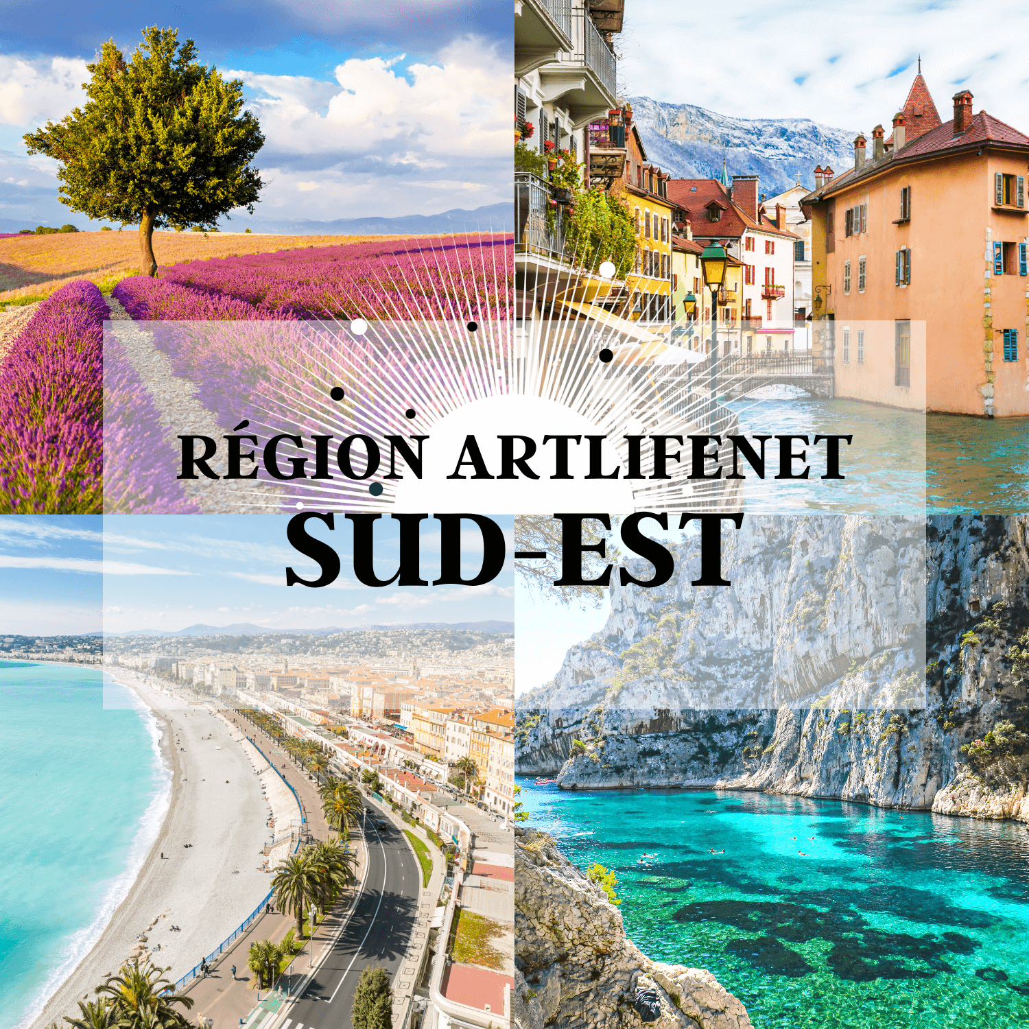 Région ArtLifeNet Sud-Est