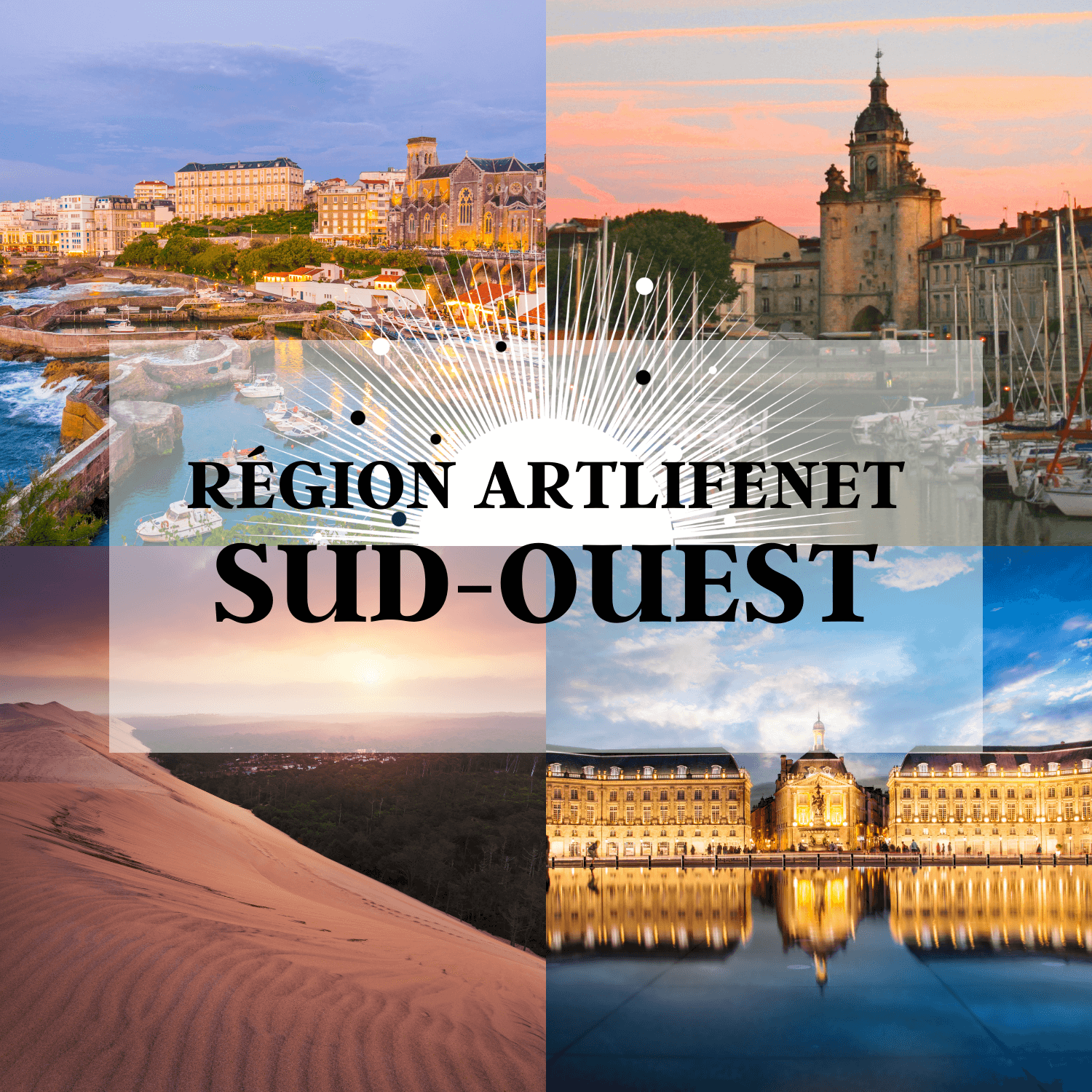 Région ArtLifeNet Sud-Ouest